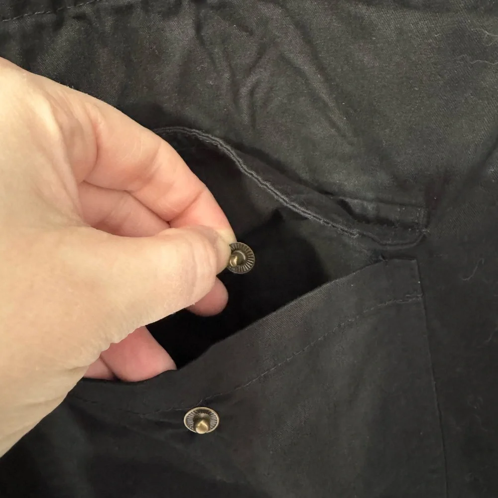 Zenana Outfitters Black Hooded Vest - READ FULL DESCRIPTION - Picture 6 of 9